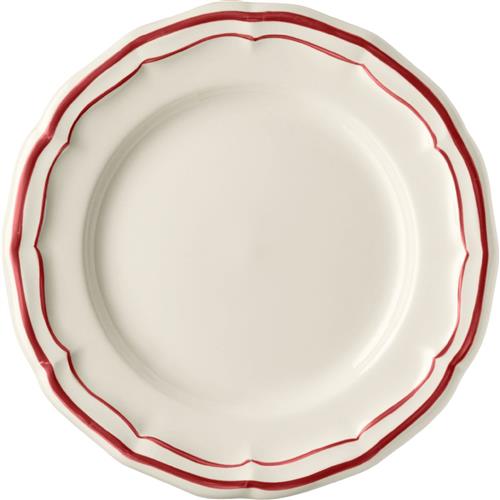 Gien Filet Rouge Taartbordje 16,5cm