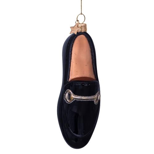 Kersthanger Loafer Zwart/Goud 10cm