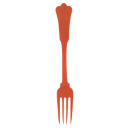 CAKE FORK ACRYLIC HONORINE ORANGE