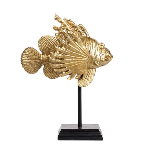 Fish on standard gold 33cm