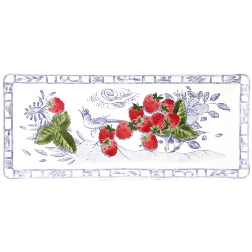 Gien Oiseau Bleu Fruits cakeschaal