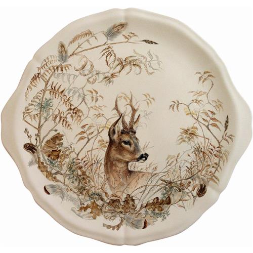 Gien Sologne cake plate