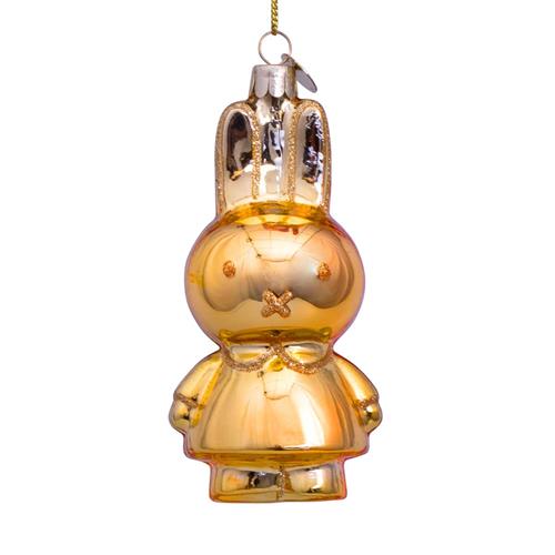 Christmas pendant Miffy Gold H11