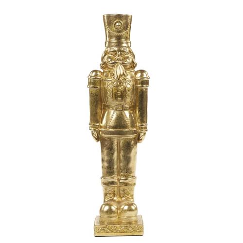 NUTCRACKER METALIC GOLD 56CM