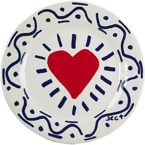 Ontbijtbord L'Archipel Sentimental Coeur 23,2 cm