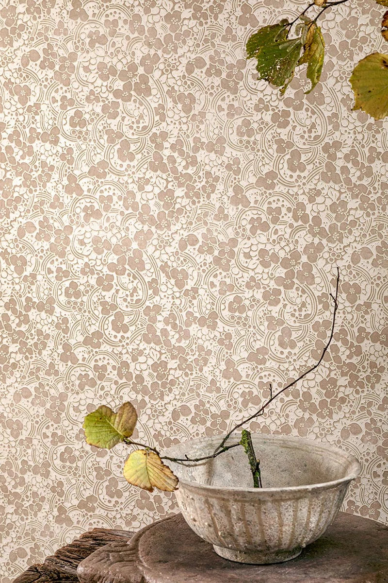 Pierre Frey Soleil Levant Les Fleurs de Cerisiers, Brume