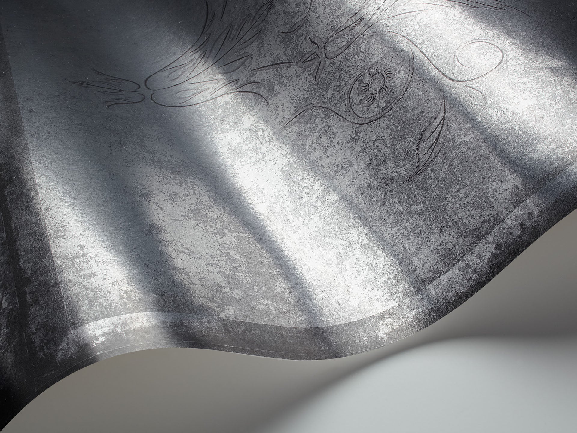 Cole & Son Albemarie, Albery, Graphite on Foil