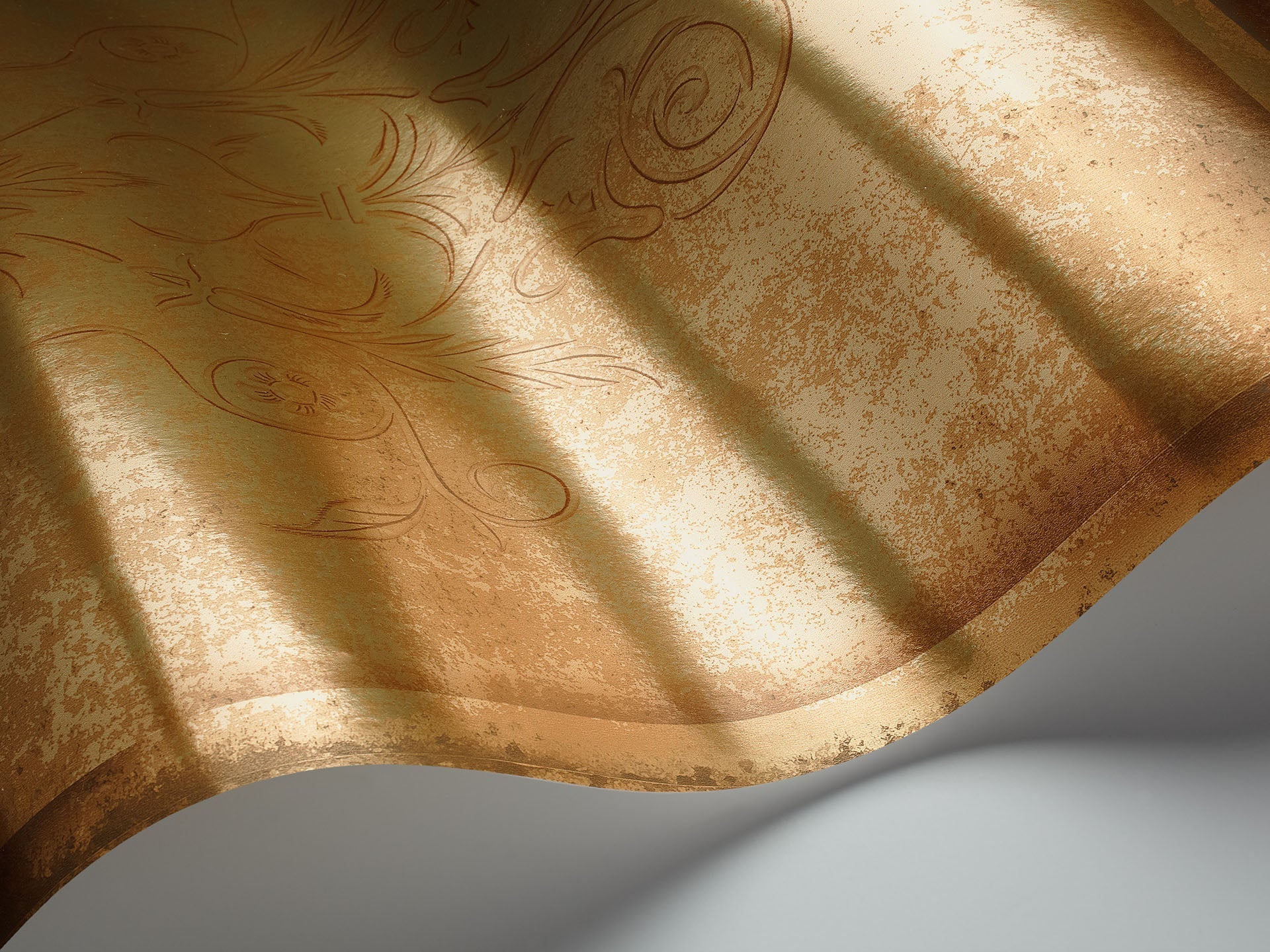 Cole & Son Albemarie, Albery,  Copper on Foil