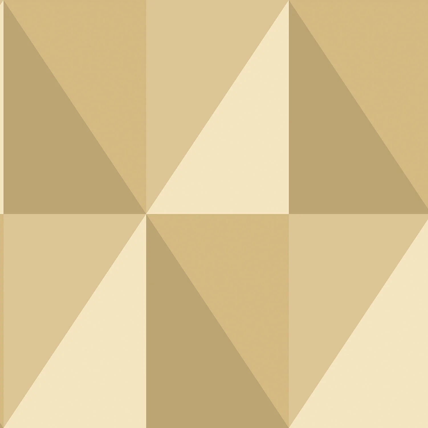 Cole & Son Geomatric II Apex Grand ,Room, haver en metallic zilver