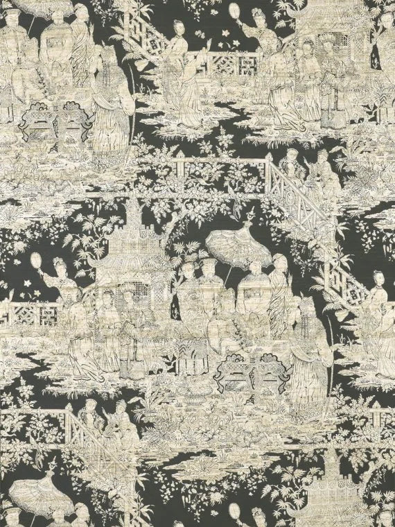 Pierre Frey Soleil Levant Au Palais Petit, Soie