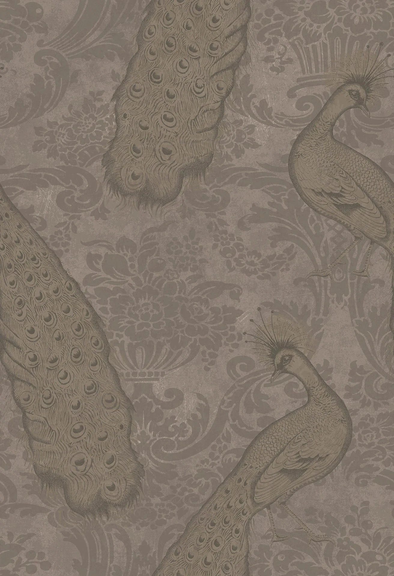 Cole & Son, Albemarie, Byron, Metallic Gilver