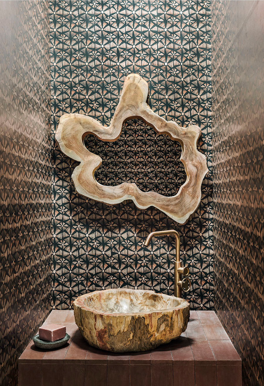 Cole & Son Ardmore Jabula Kalahari  Spice & Black