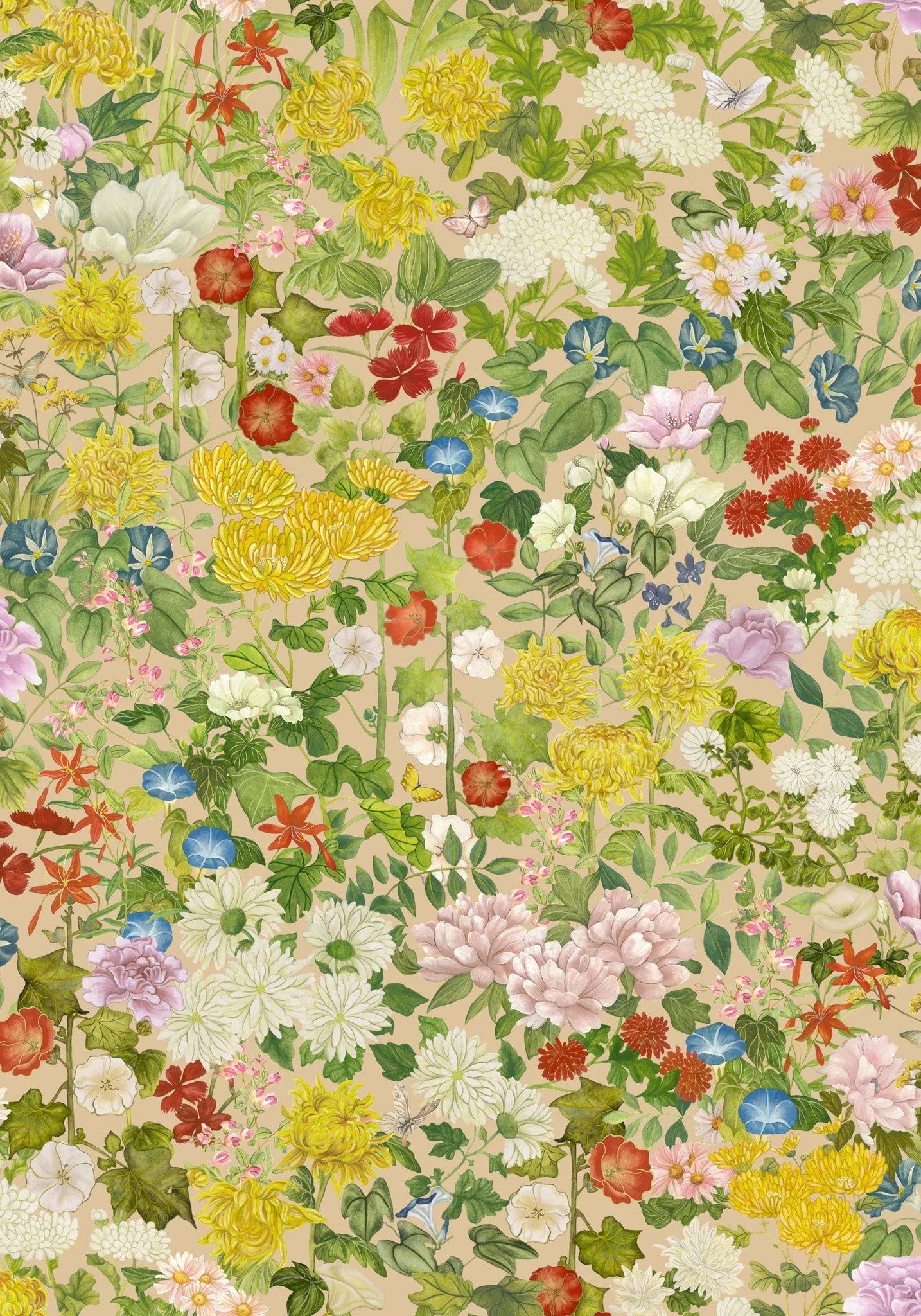 Cole & Son Shinrin Yoku , Provincie Flora, Taupe