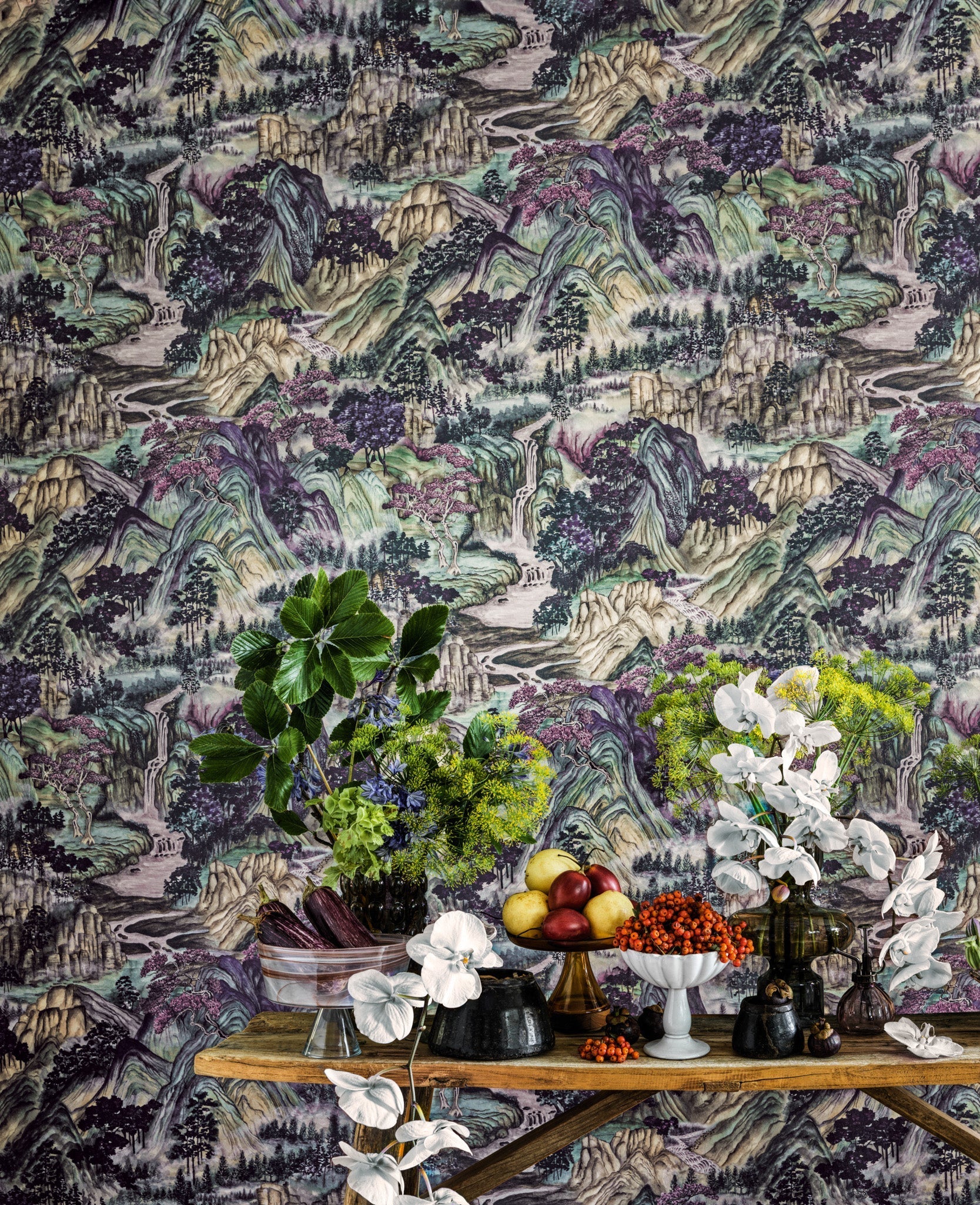 Cole & Son Shinrin Yoku , Mountainscape, Original