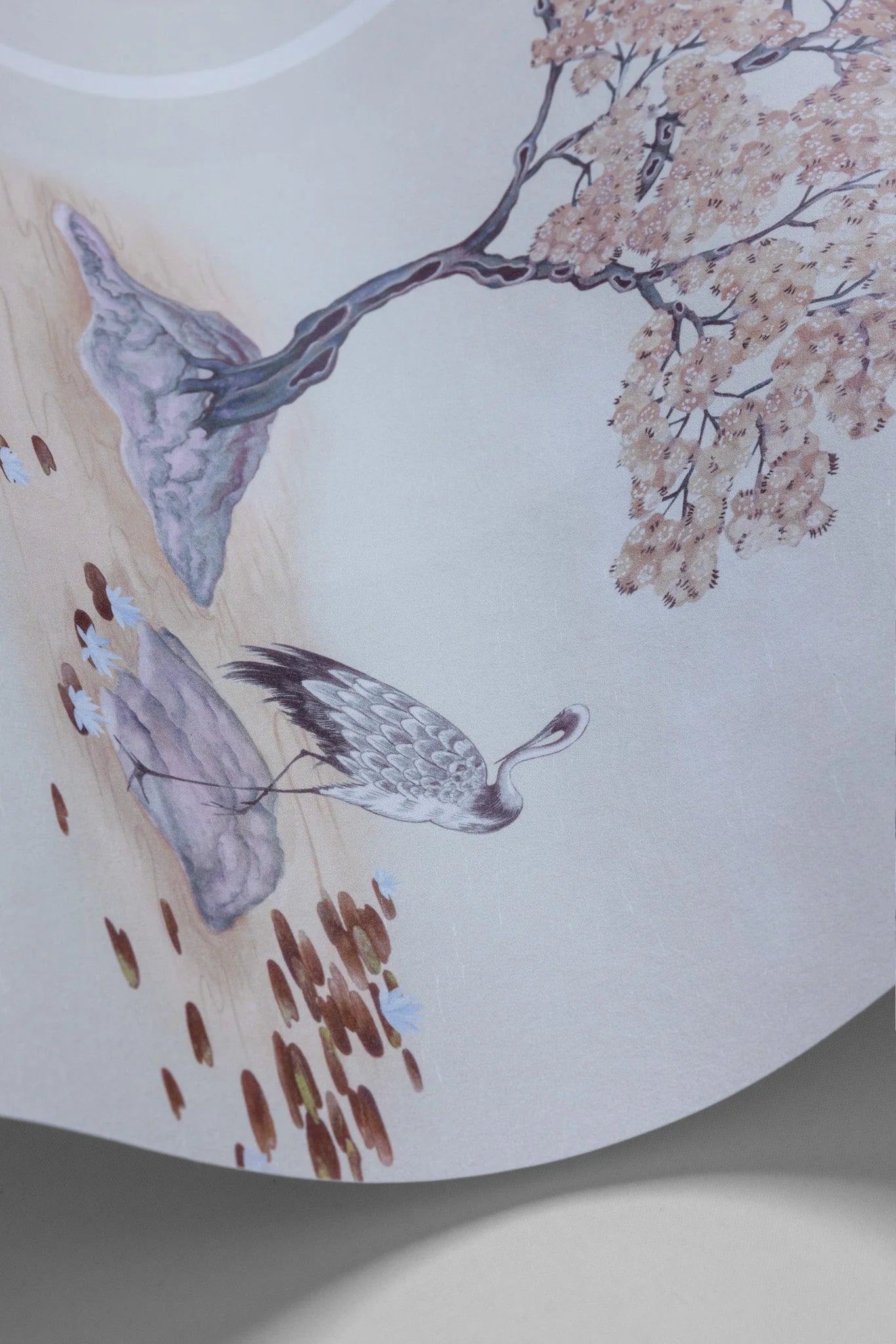 Cole & Son Shinrin Yoku, Textures - Textures - Grasscloth, Tile Toile ,  Blue