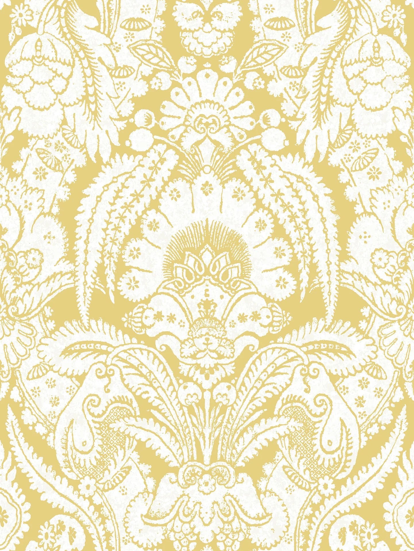 Cole & Son, Albemarie, Chatterton, Chalk on Ochre