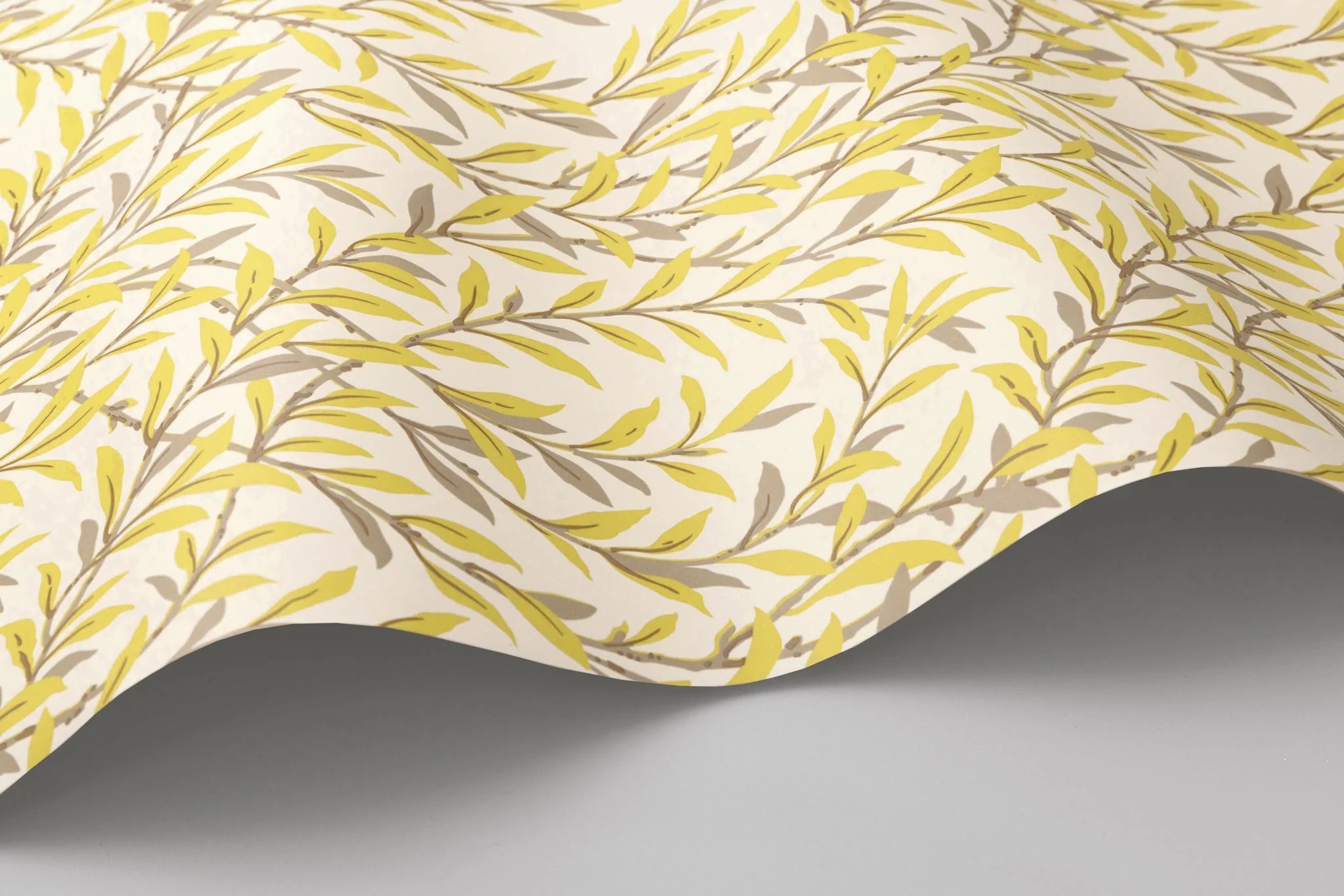 Cole & Son, Classics Vol I, Willow Branch, Citrine & Mocha on Stone