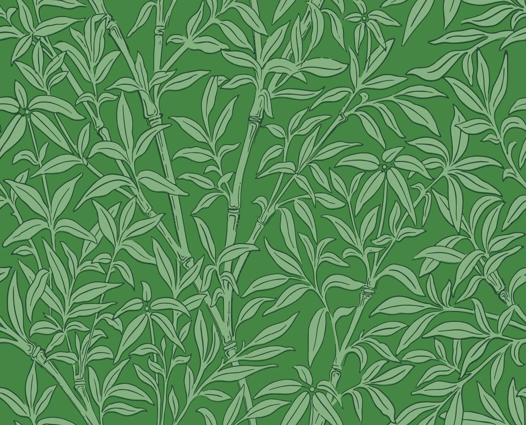 Cole & Son, Classics Vol I, Bamboo Forest, Emerald