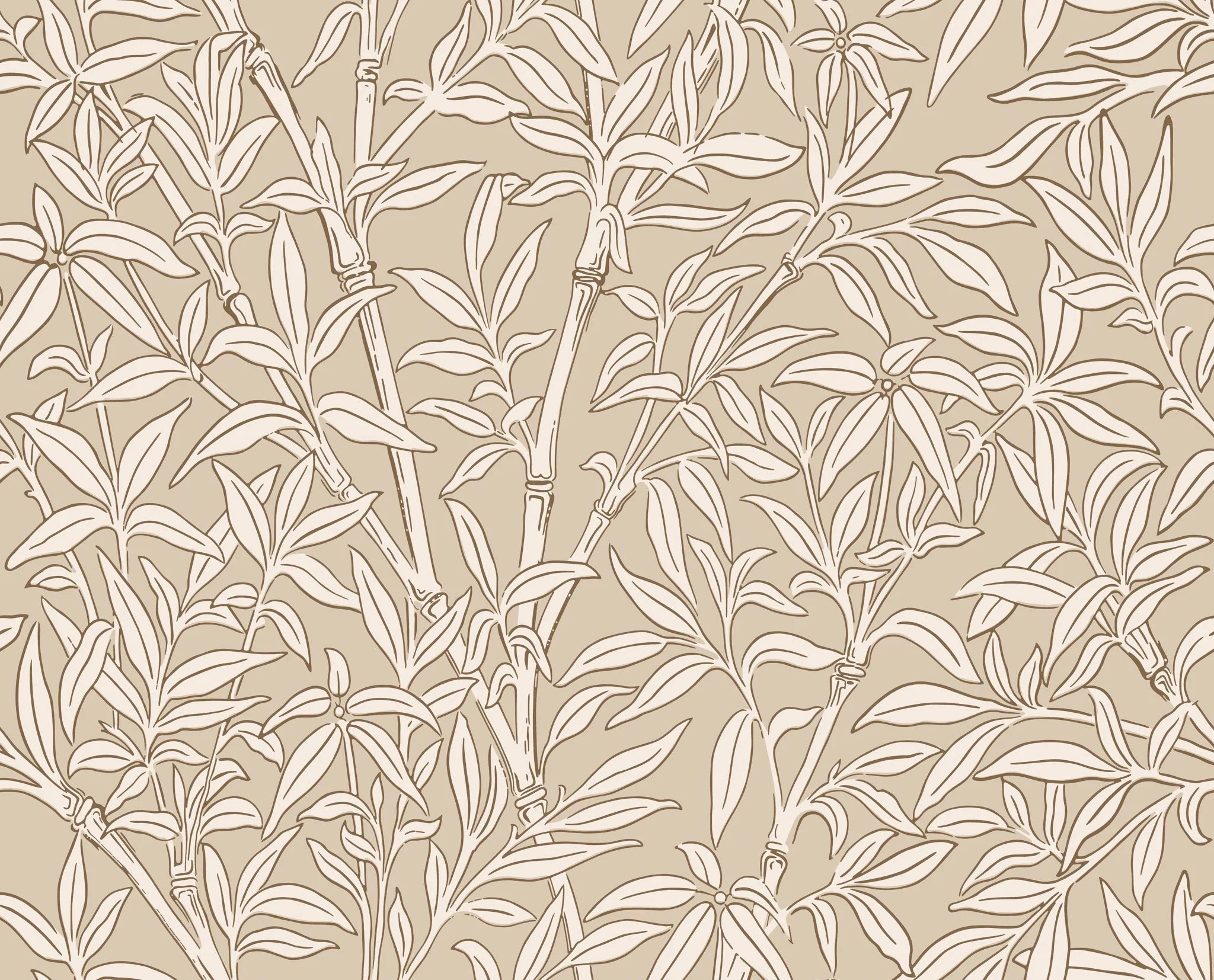 Cole & Son, Classics Vol I, Bamboo Forest, Oat