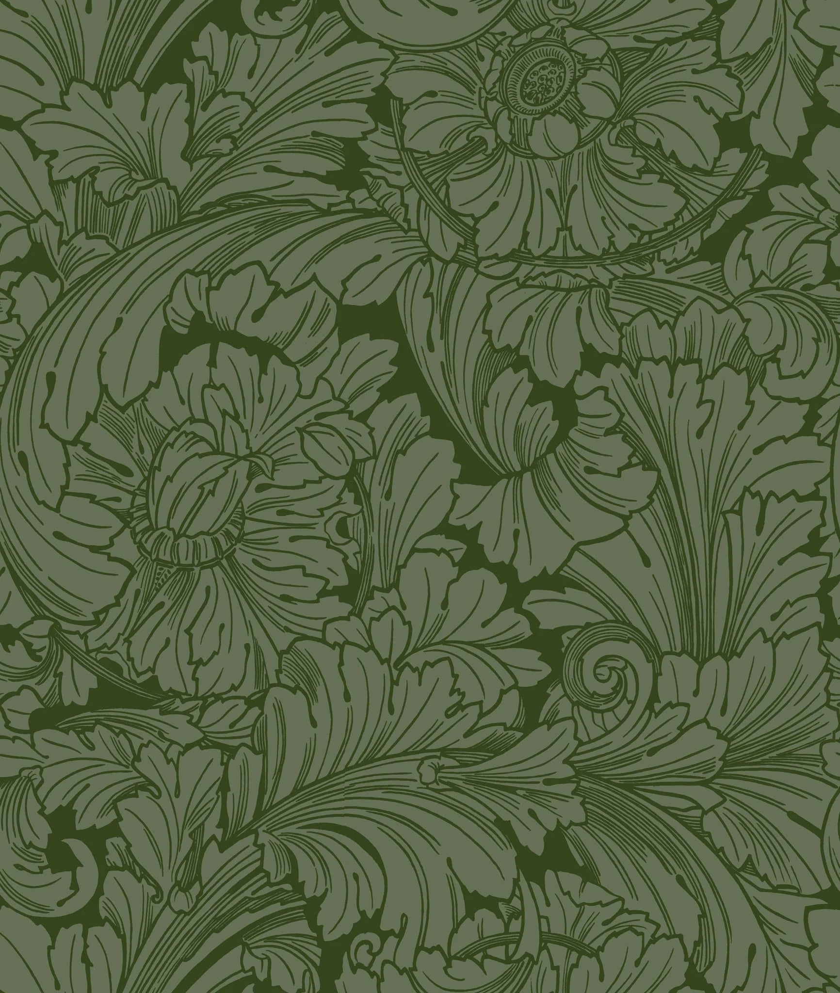 Cole & Son, Classics Vol I, Acanthus, Forest