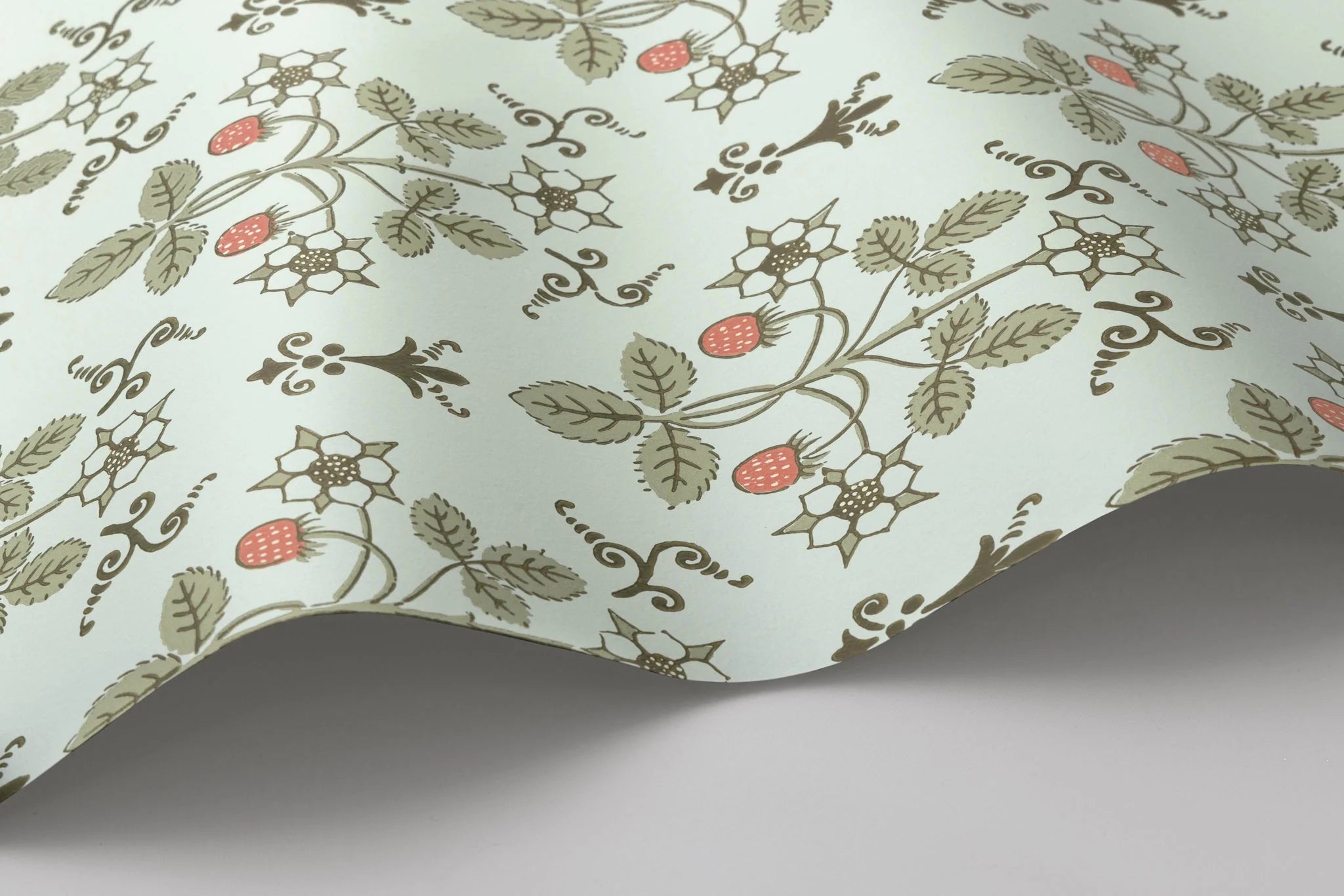 Cole & Son, Classics Vol I, Strawberry, Duck Egg