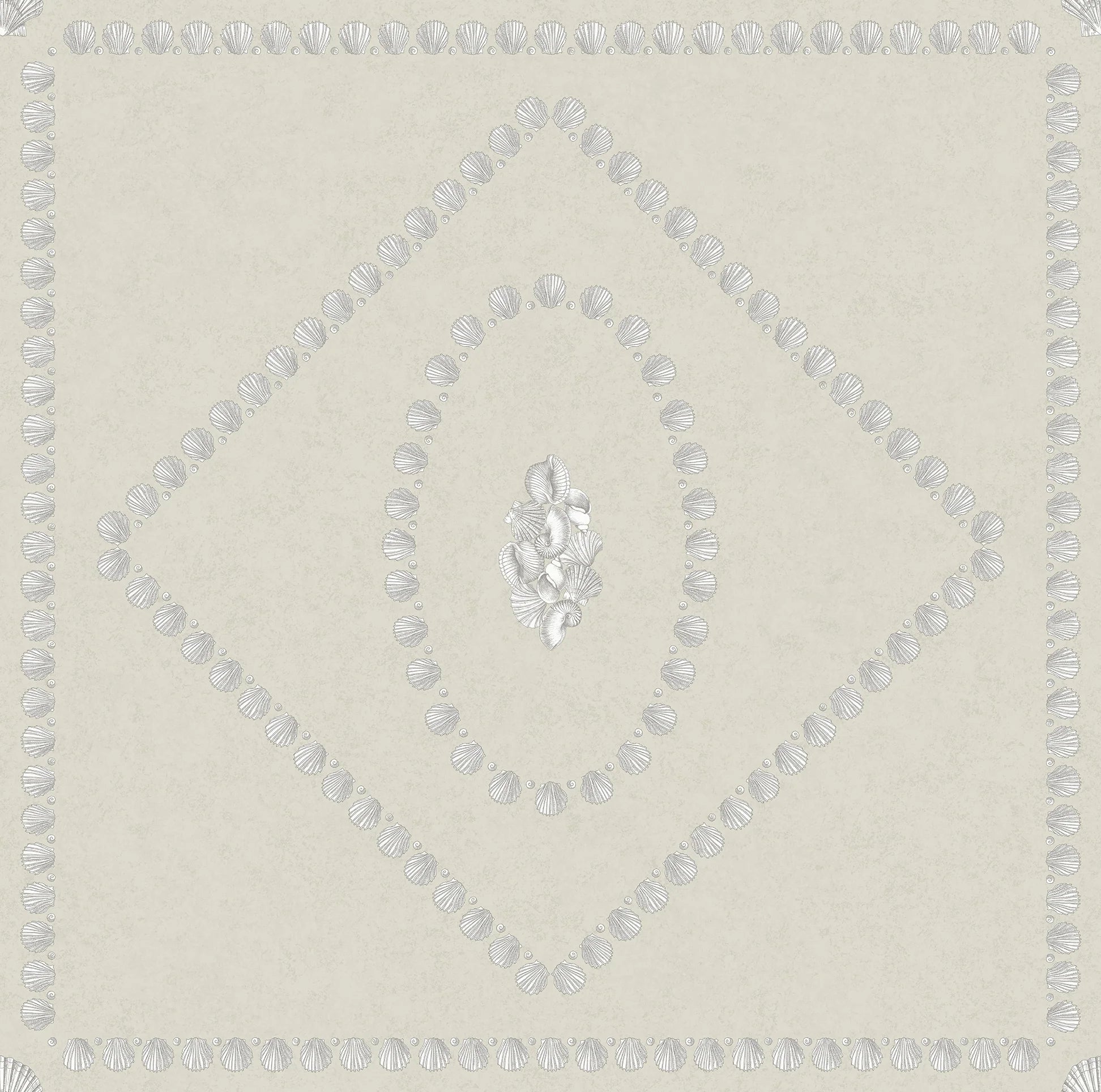 Cole & Son Fornasetti Senza Tempo II,  Conchiglie, Pearl on Parchment
