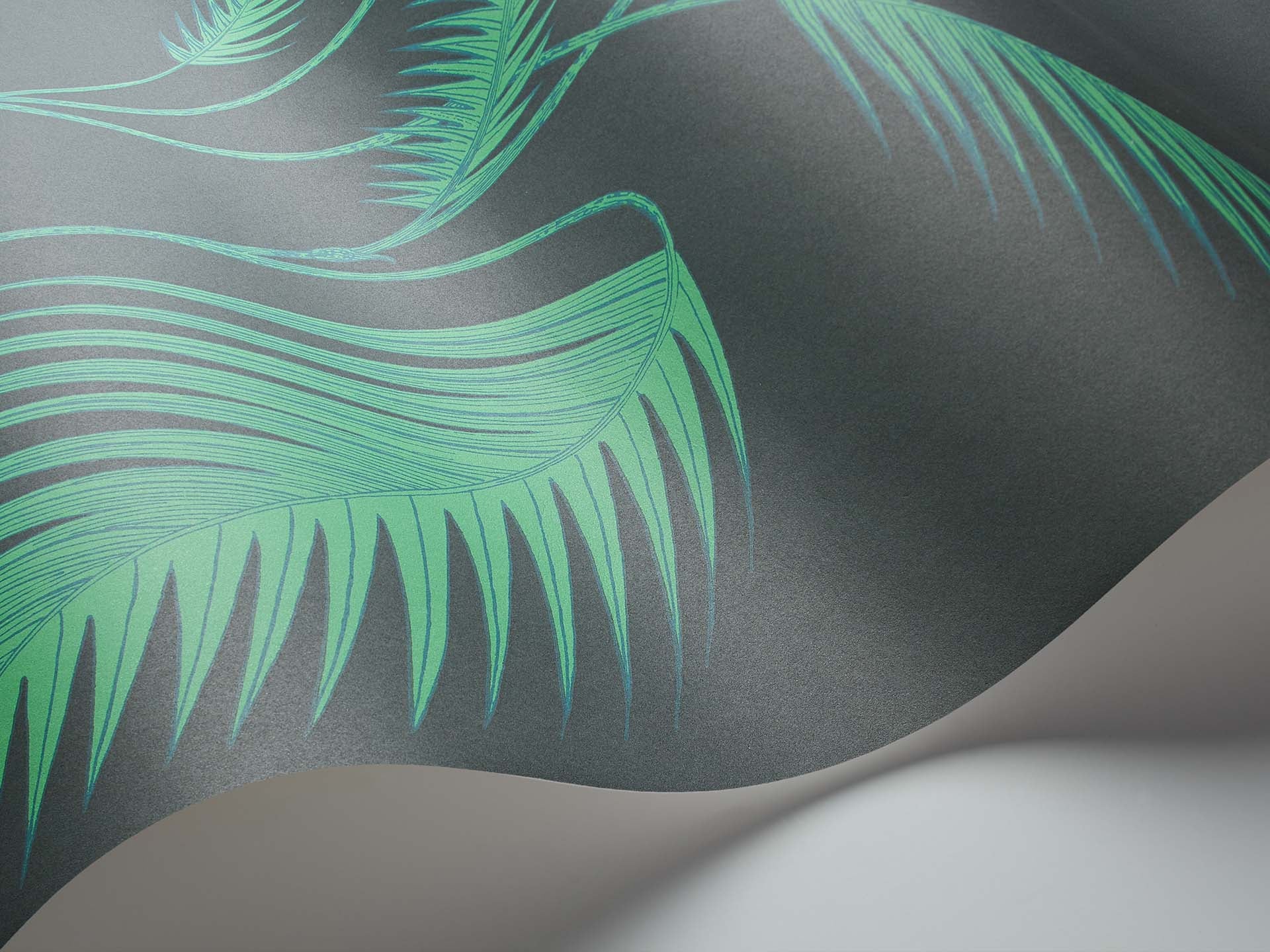 Cole & Son Icons Palm Leaves, Viridian