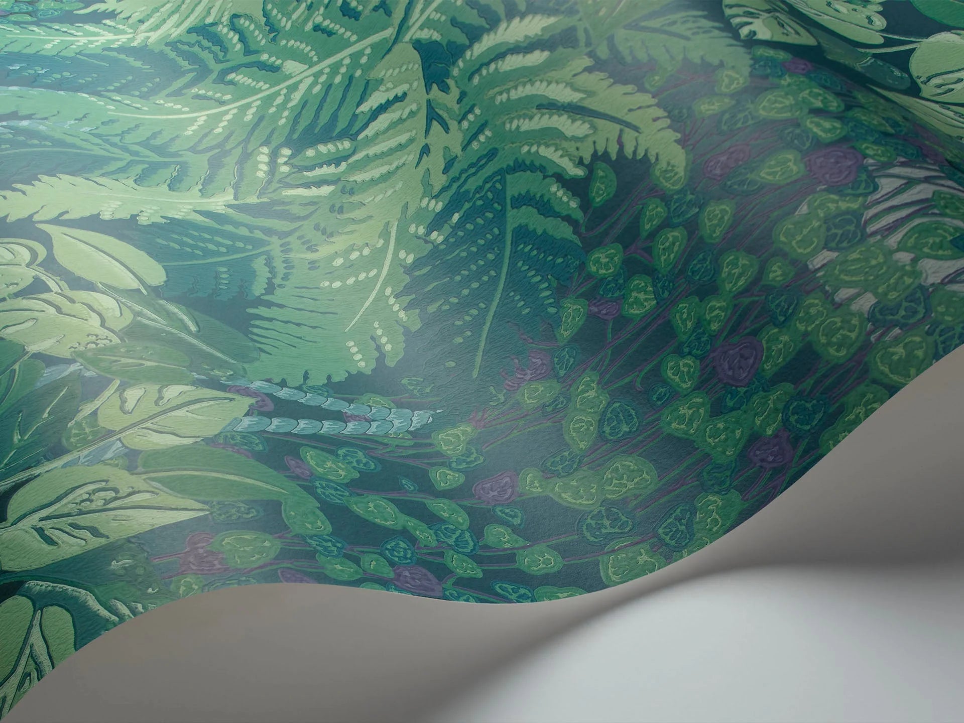 Cole & Son Botanical - Botanica, Fern, Leaf Green & Olive