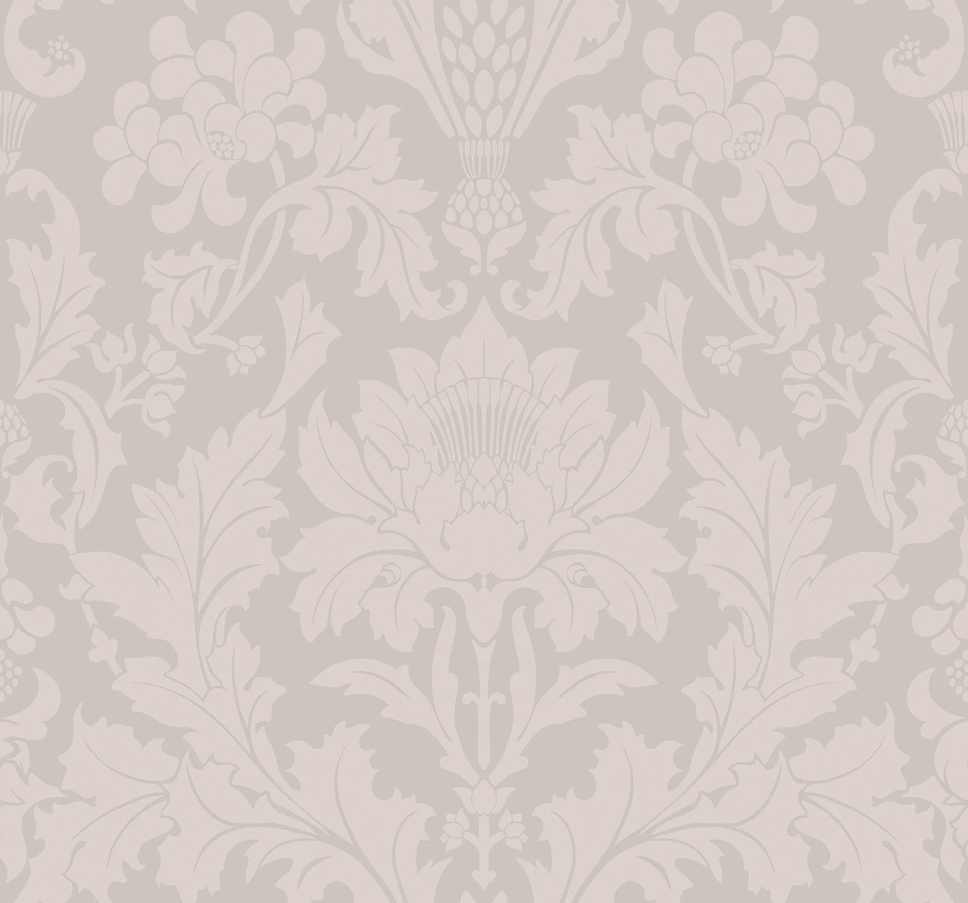 Cole & Son Mariinsky Damask Fonteyn, Taupe