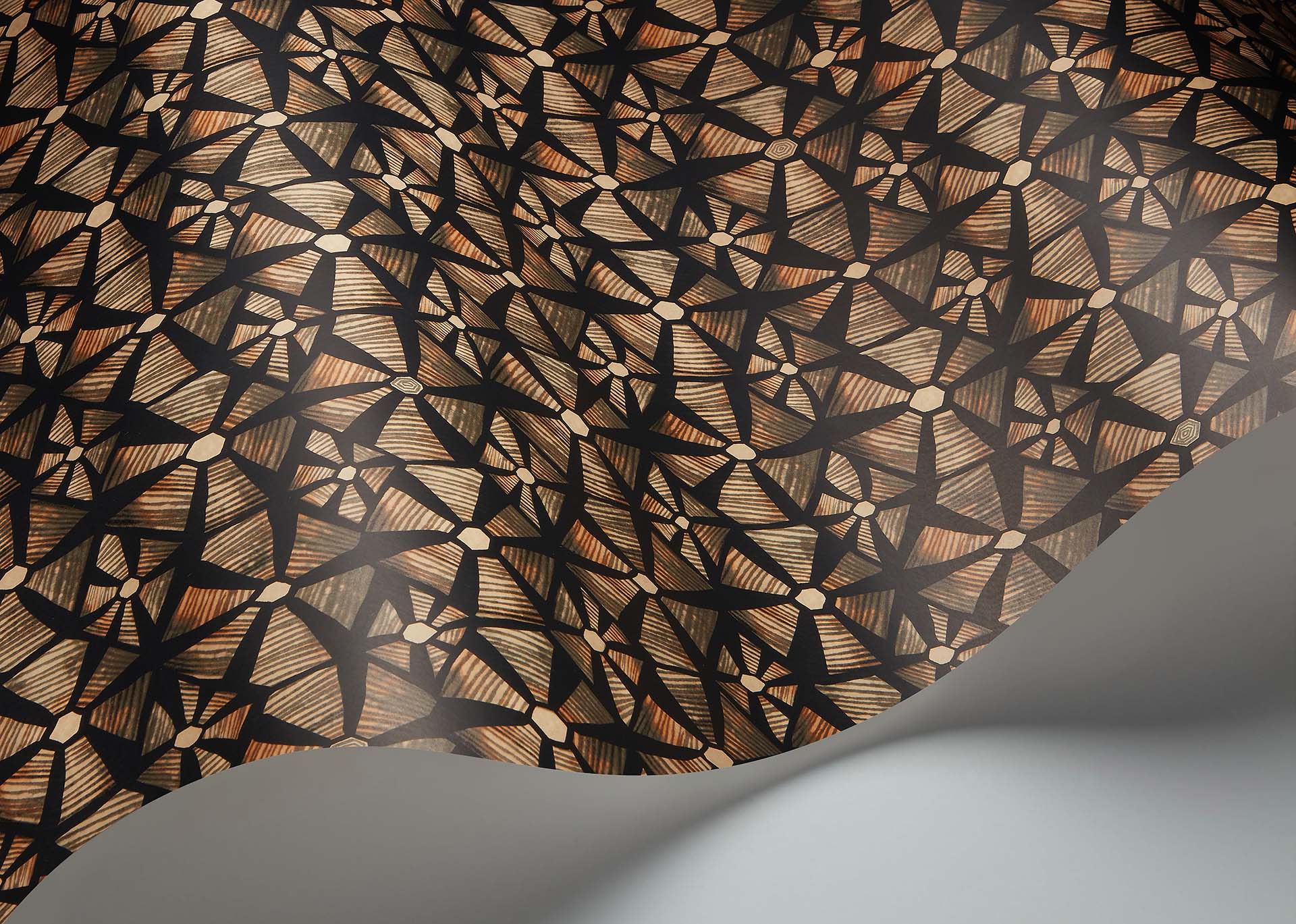 Cole & Son Ardmore Jabula Kalahari  Spice & Black