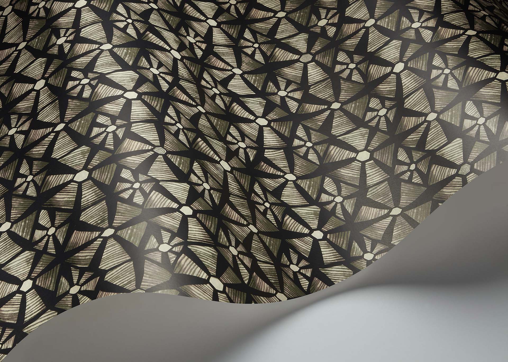 Cole & Son Ardmore Jabula . Kalahari , Stone & Charcoal