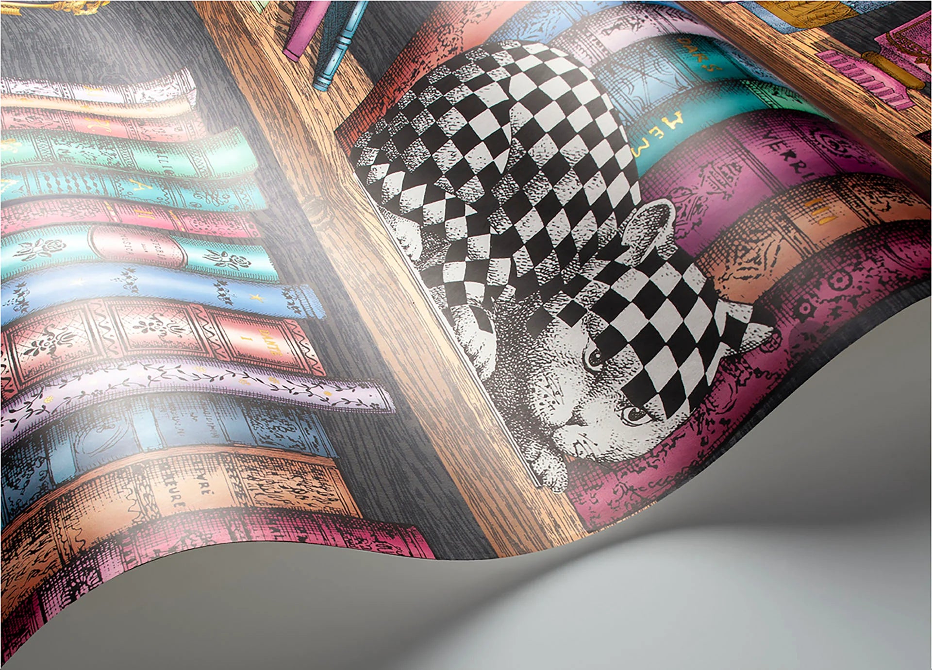 Cole & Son Foornasetti Libreria, Rich Multi