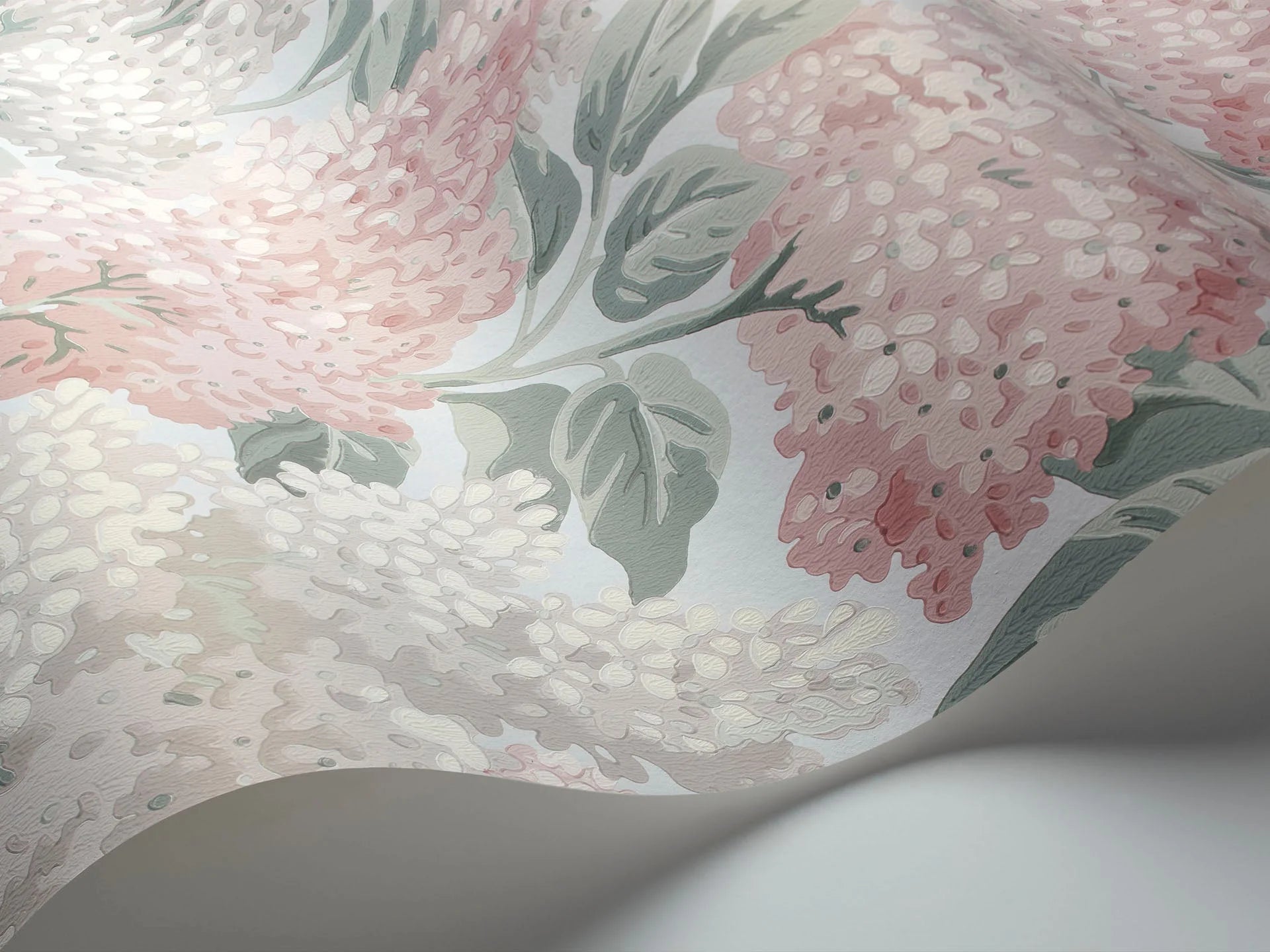 Cole & Son Botanical - Botanica, Lilac , Blush & Dove on Silver Birch