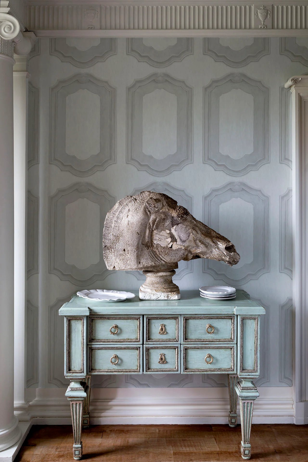 Cole & Son Folie Louis, Grey