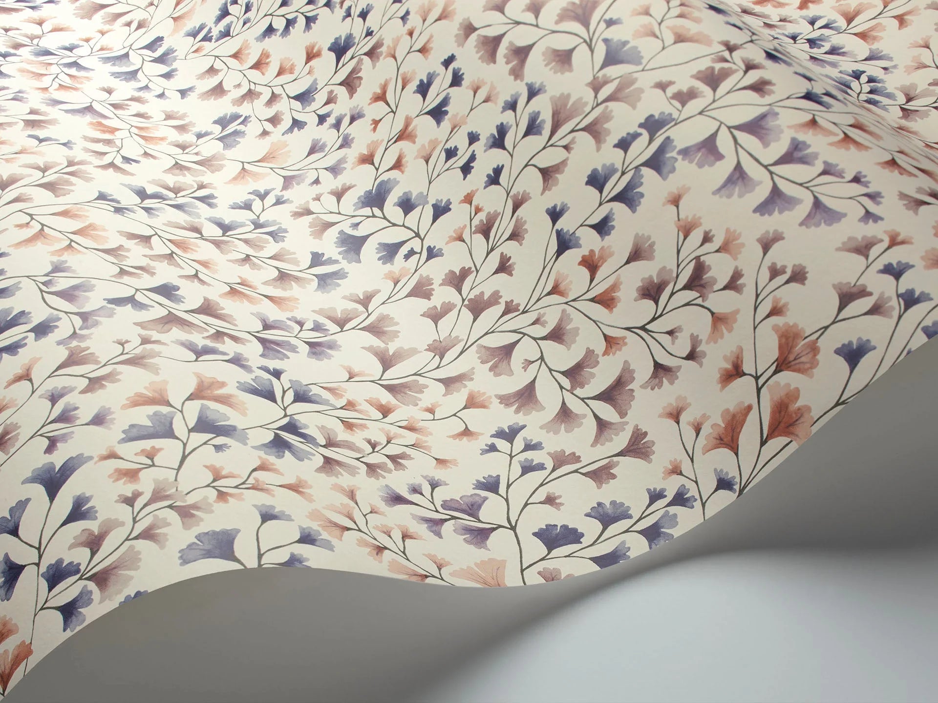 Cole & Son Botanical - Botanica, Maidenhair, Mulberry, Ink & Alabaster Pink