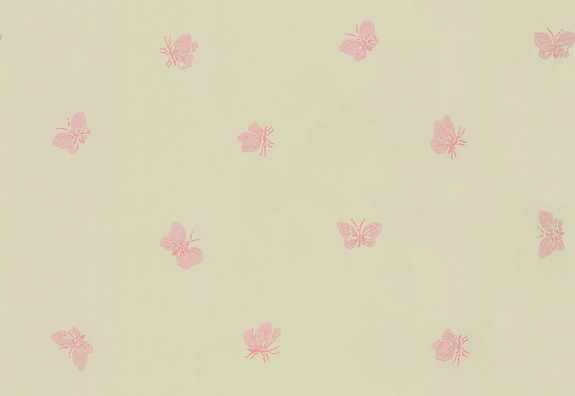 Cole & Son Whimsical Peaseblossom, Fuchsia on Oat