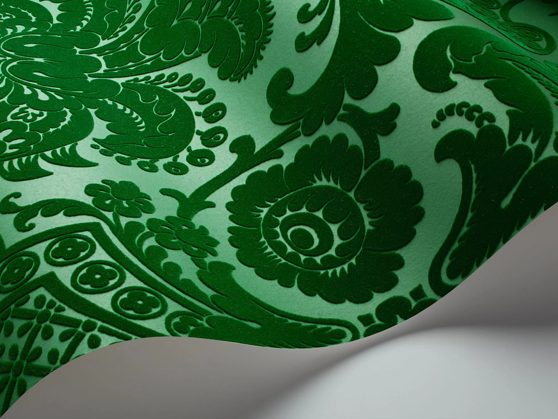 Cole & Son Mariinsky Damask Petrouchka, Emerald