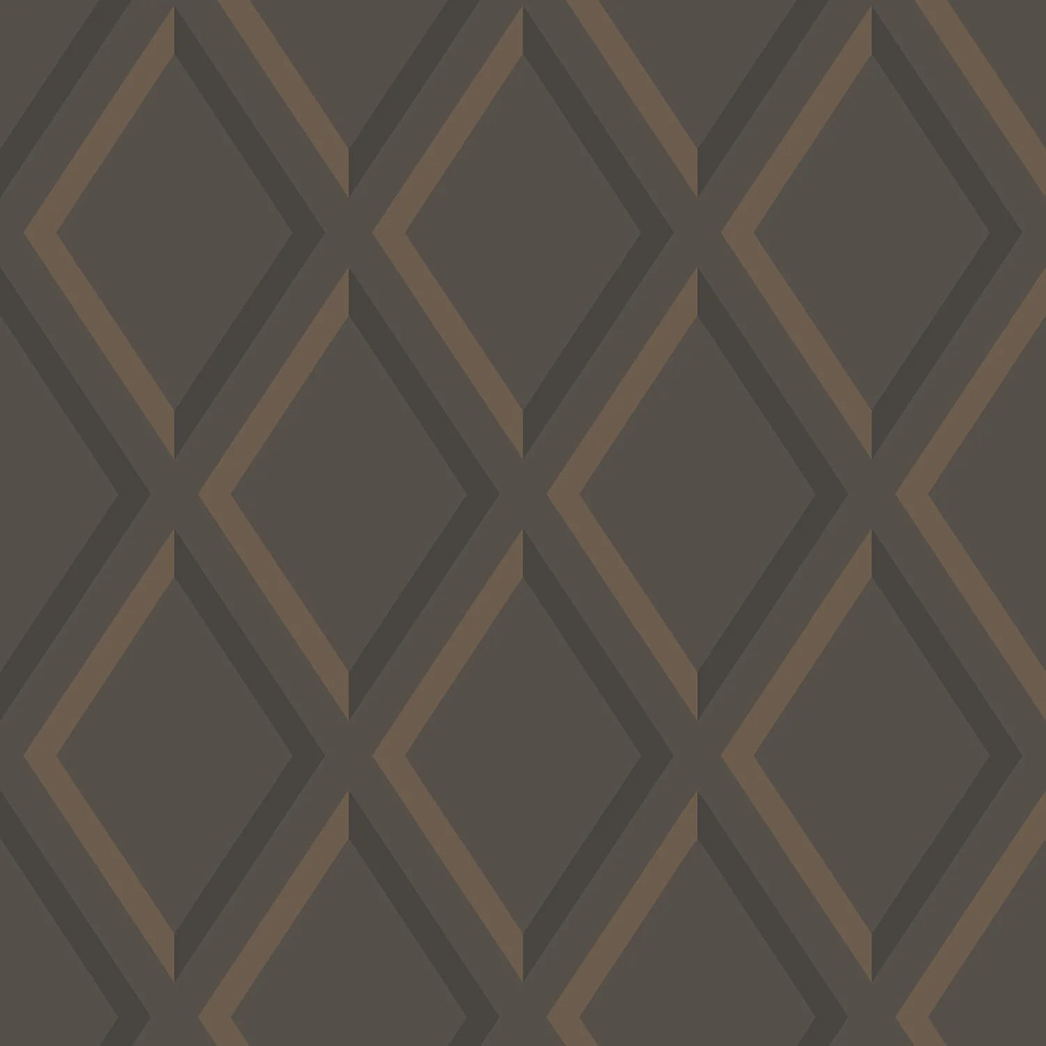 Cole & Son Contemporary Collection, Pompeian, Dark Pewter & Bronze on Soot