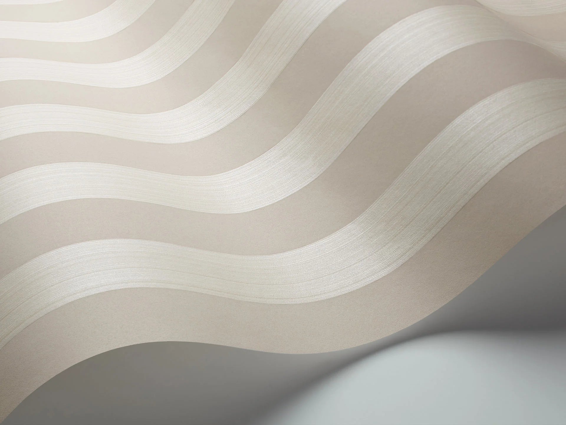 Cole & Son Marquee Stripe Regatta Stripe, Stone & Parchment