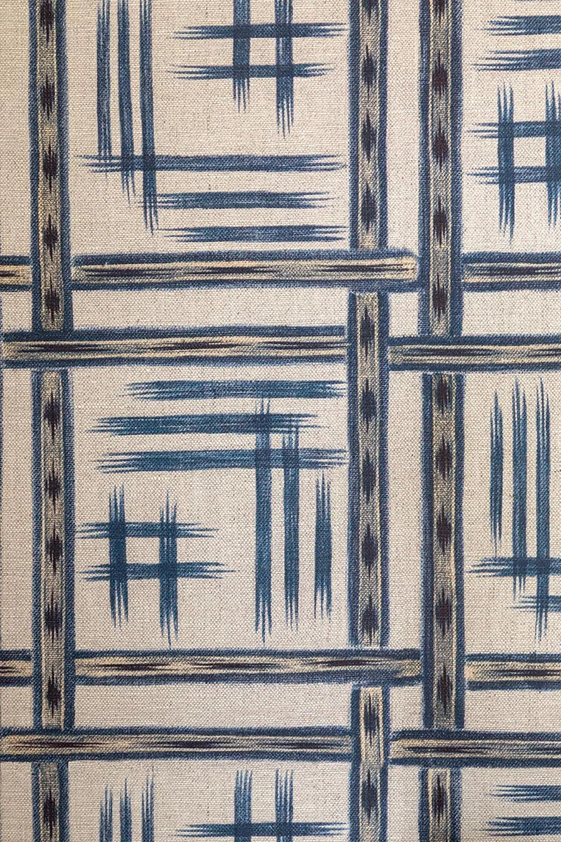 Pierre Frey Soleil Levant Akimasa, Indigo