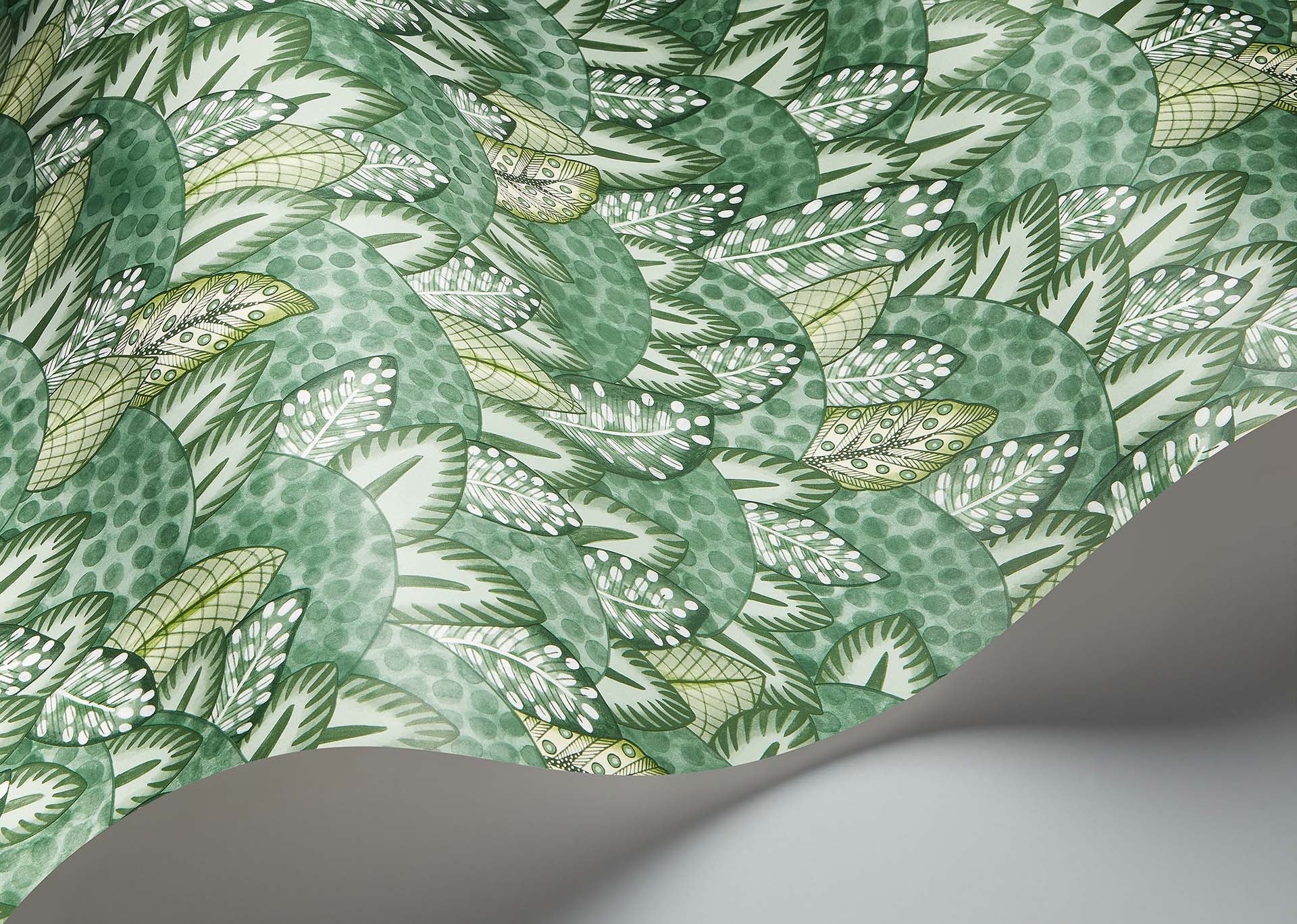 Cole & Son Ardmore Jabula. Forest Green & Olive Green