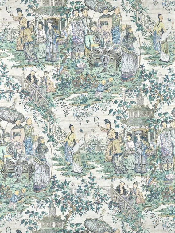 Pierre Frey Soleil Levant Au Palais Petit, Ruisseau