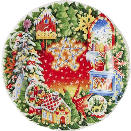 Gien Kerstbord 2022 Noel 22,4cm