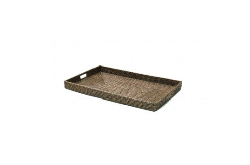 Dubai Reed Tray with Handle 85x50x6