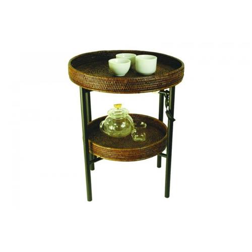 Side table Lola Riet 2 Levels