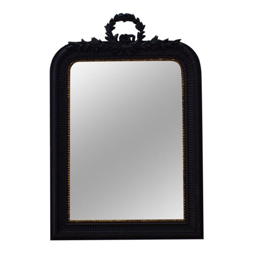 Dutch Style Wandspiegel Zwart 102cm
