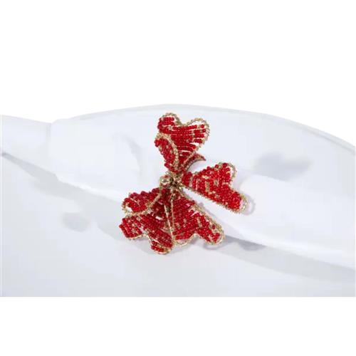 Flamant Servetring Brio rood