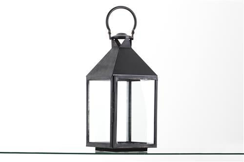 Lantern Hacim Matt Black M 30X30X68