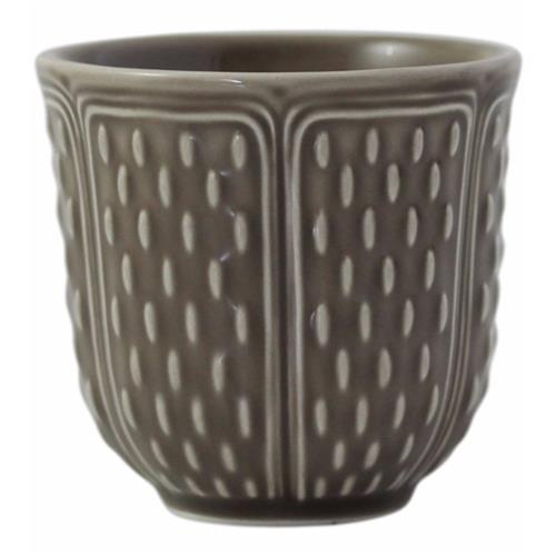 Gien Petits Choux Espresso Cup Taupe