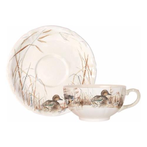 Gien Sologne Breakfast cup and saucer